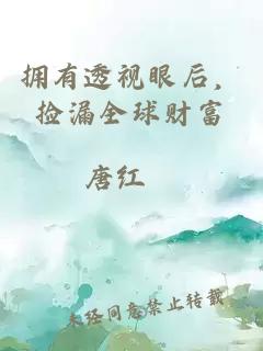 拥有透视眼后，捡漏全球财富